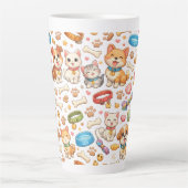 Taza mascota adorable latte mok (Voorkant)