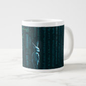 Taza matrix hacker computers  programmer 3 grote koffiekop (Voorkant rechts)