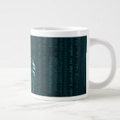 Taza matrix hacker computers  programmer 3 grote koffiekop (Rechts)