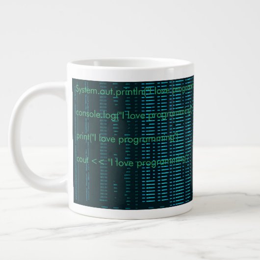 Taza matrix hacker computers  programmer 3 grote koffiekop (Links)