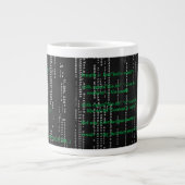 Taza matrix hacker phyton programmer 1 grote koffiekop (Voorkant rechts)