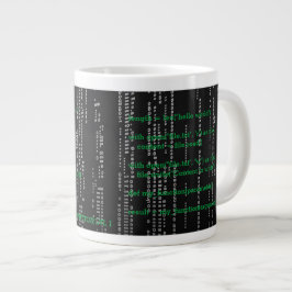 Taza matrix hacker phyton programmer 1 grote koffiekop