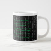 Taza matrix hacker phyton programmer 1 grote koffiekop (Rechts)