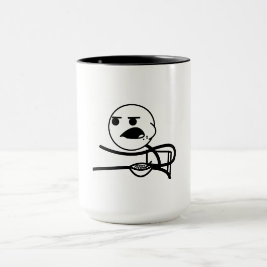 Taza Meme Cereal Guy Mok (Midden)