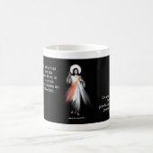 Taza mensaje de Jesus misericordioso Koffiemok (Center)