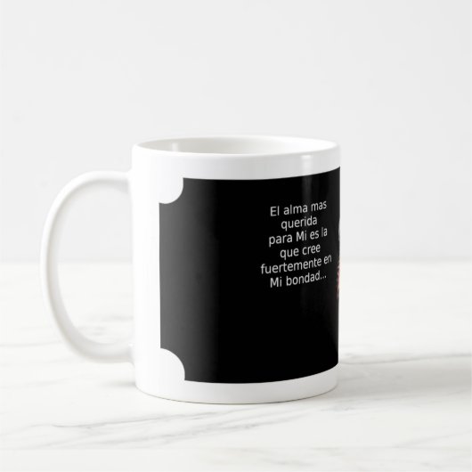 Taza mensaje de Jesus misericordioso Koffiemok (Links)