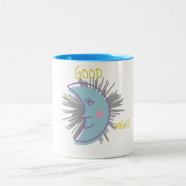Taza Moon Good Night Tweekleurige Koffiemok