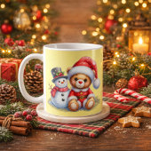 Taza Navideña con Snowman Koffiemok