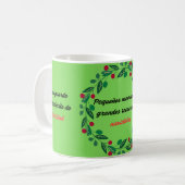 Taza navideña koffiemok (Voorkant links)