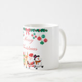 Taza navideña  koffiemok (Voorkant rechts)