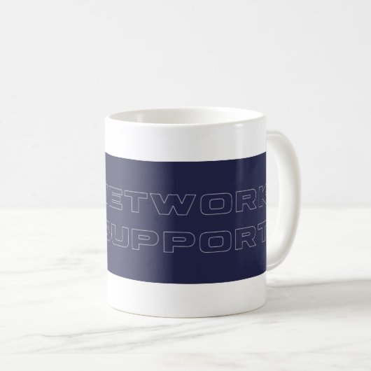 Taza Network Support Koffiemok (Voorkant rechts)
