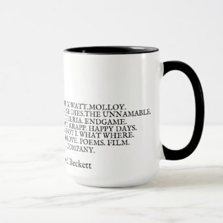Taza Obra Samuel Beckett Mok