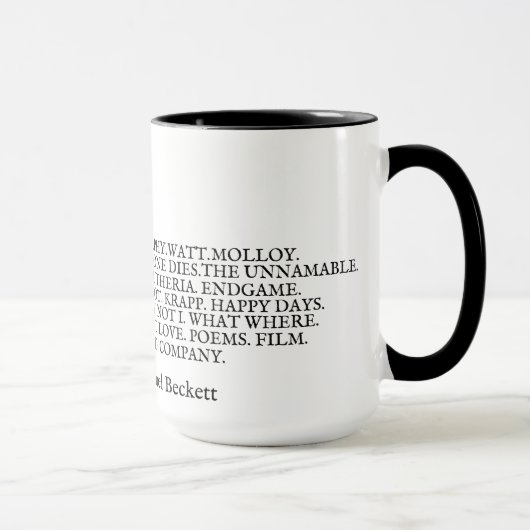 Taza Obra Samuel Beckett Mok (Rechts)