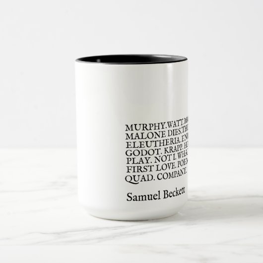 Taza Obra Samuel Beckett Mok (Midden)