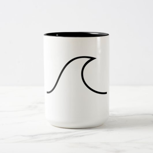 Taza ola tweekleurige koffiemok (Center)