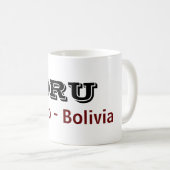 Taza Oruro  Bolivia Koffiemok (Voorkant rechts)