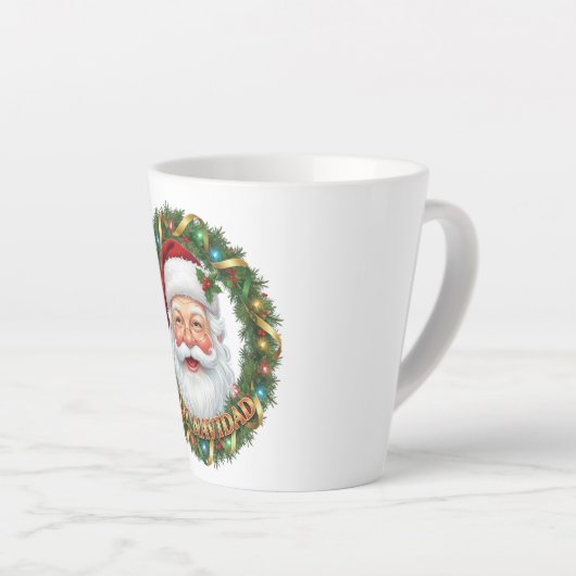 Taza Papá Noel Latte Mok (Rechterhoek)