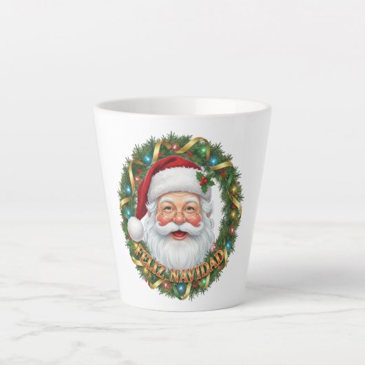 Taza Papá Noel Latte Mok (Voorkant)