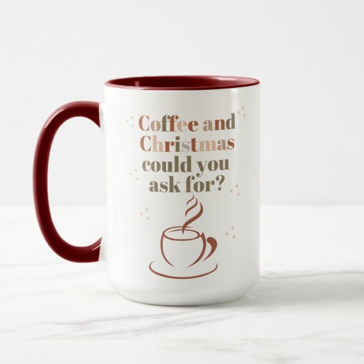 Taza para Amantes del Café y Navidad Mok (Links)