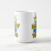Taza para año nuevo con búho lindo magische mok (Midden)