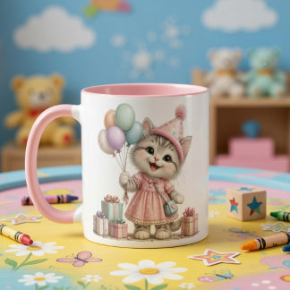 Taza para cumpleaños infantil mok