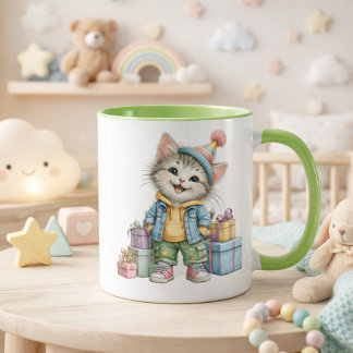 Taza para cumpleaños infantil mok