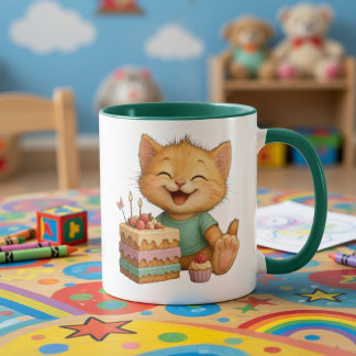 Taza para cumpleaños infantil mok