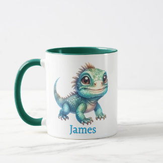 Taza para niños personalizada con diseño de animal mok