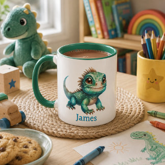 Taza para niños personalizada con diseño de animal mok
