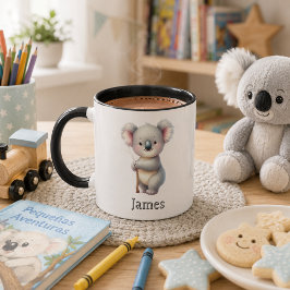 Taza para niños personalizada con diseño de animal mok
