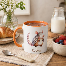 Taza para niños personalizada con diseño de animal mok
