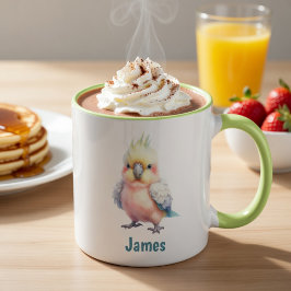 Taza para niños personalizada con diseño de animal mok