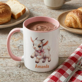 Taza para niños personalizada con diseño de animal mok