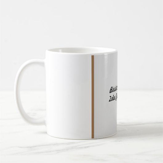 Taza para tomar café con texto bíblico  koffiemok (Links)