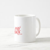 Taza Payback Koffiemok (Voorkant rechts)
