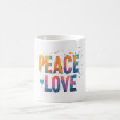 Taza Peace and Love Koffiemok (Center)