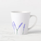 Taza personalizable con lavandas latte mok (Rechts)