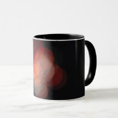 Taza personalizada con fotografía de efecto bokeh mok (Voorkant rechts)