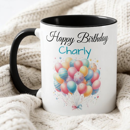 Taza personalizada “Happy Birthday” Mok