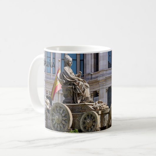 taza Plaza Cibeles, en Madrid Koffiemok (Voorkant links)