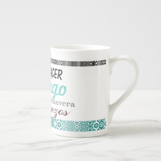 taza poética porselein kop (Rechts)