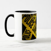 Taza "POLICE  LINE DO NOT CROSS Mok (Links)