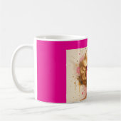 Taza Pop Art Glam con Mujer Rubia y Chicle Koffiemok (Links)