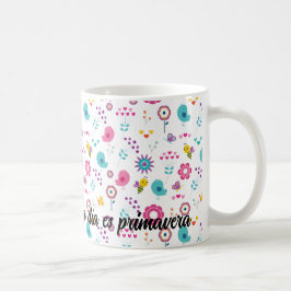 Taza primavera para regalar a un amigo koffiemok