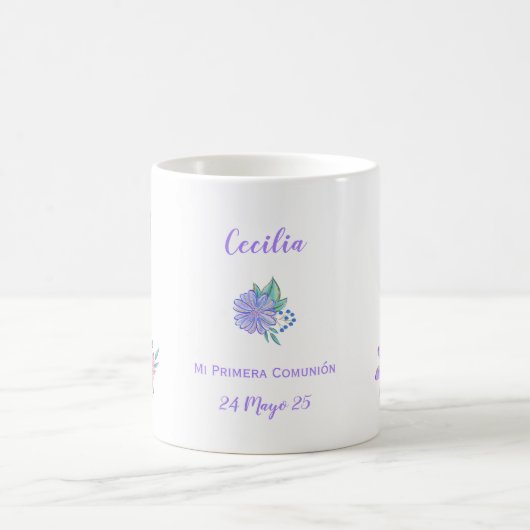 Taza Primera Comunión CECILIA Koffiemok (Center)