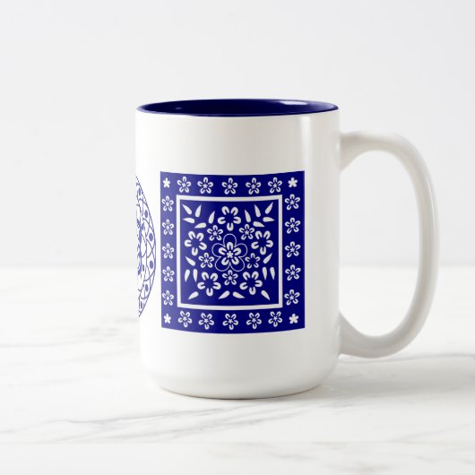 taza Puebla1 Tweekleurige Koffiemok (Rechts)