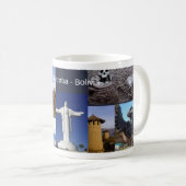 Taza recuerdo de Cochabamba Bolivia Koffiemok (Voorkant rechts)