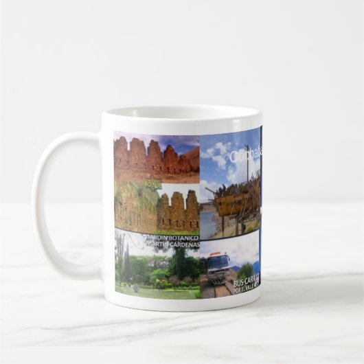 Taza recuerdo de Cochabamba Bolivia Koffiemok (Links)