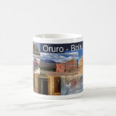 Taza recuerdo de Oruro Bolivia Koffiemok (Center)