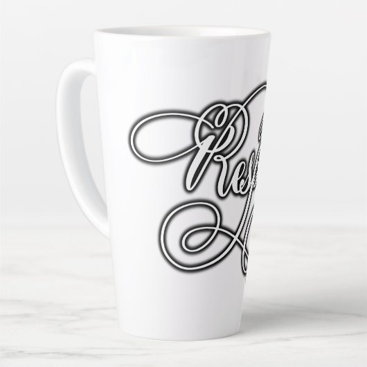 Taza respect latte mok (Linkerhoek)